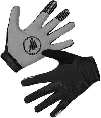 Endura Singletrack Windproof Gloves - Black - M}, Black