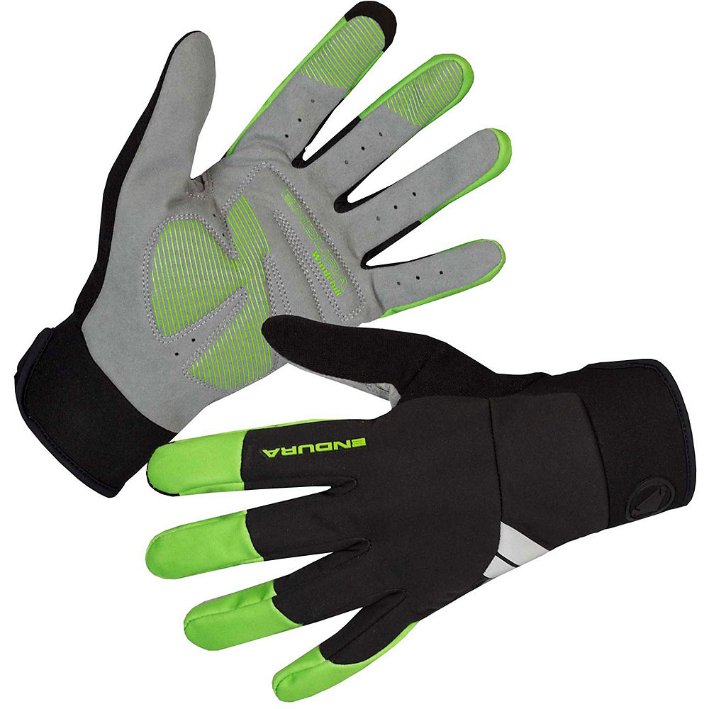 Gants Endura Windchill - Hi-Viz Vert - M