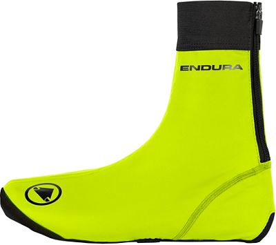 Endura FS260 Pro Slick Overshoes II - Hi Viz Yellow - M}, Hi Viz Yellow