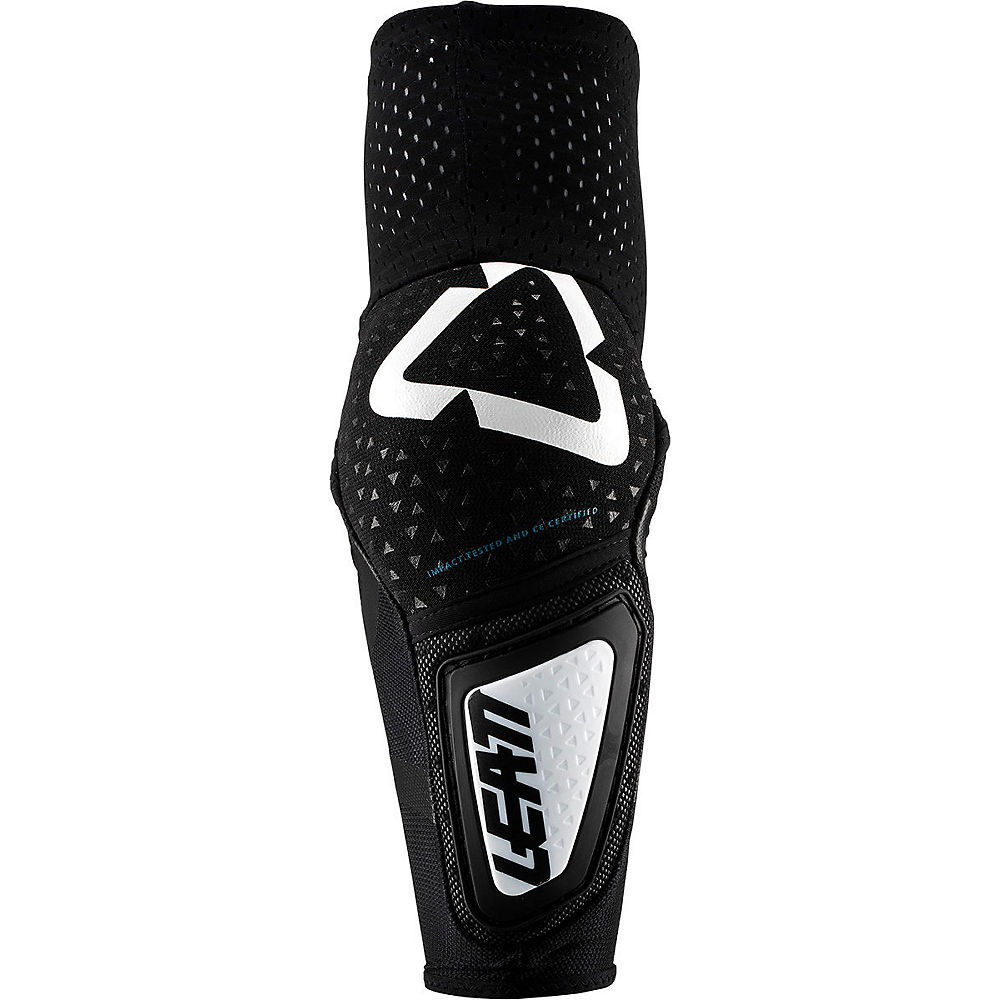 Leatt Junior Elbow Guard 3DF Hybrid 2018 - Blanc-Noir - One Size, Blanc-Noir