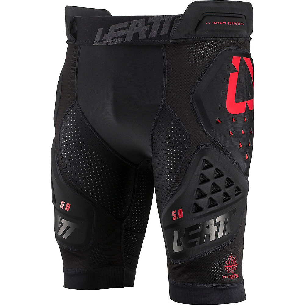 Short Leatt Impact 3DF 5.0 - Noir, Noir