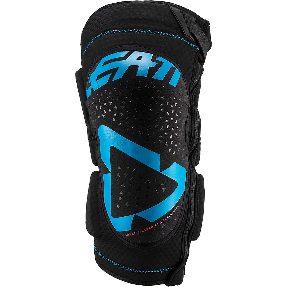 Genouillères Leatt 3DF 5.0 (zippées) - Fuel/Noir - XXL, Fuel/Noir