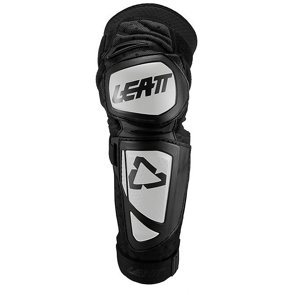 Leatt Junior Knee Guard EXT - Blanc-Noir - One Size, Blanc-Noir