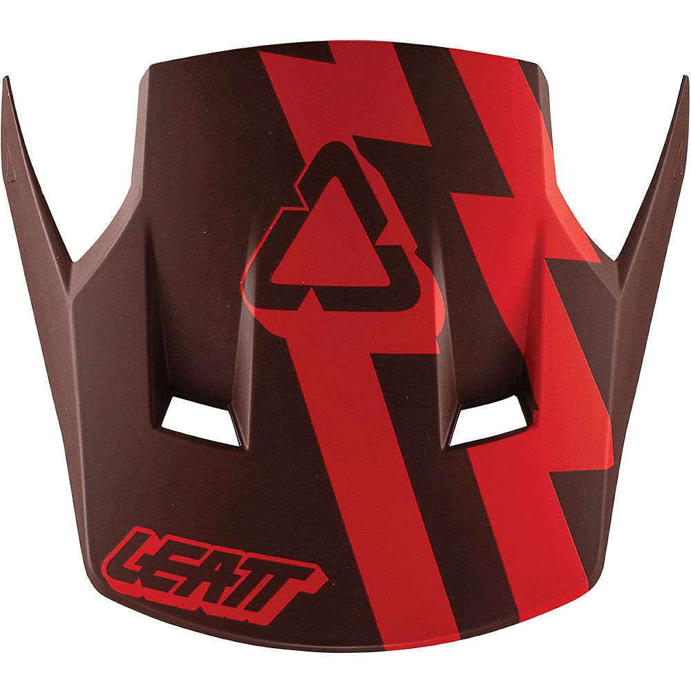 Leatt Replacement Visor - DBX 3.0 DH Helmet 2019 - Ruby - One Size, Ruby