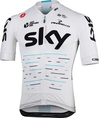 Maglia Castelli Team Sky TDF (Aero Race 5.1)  - bianco - XL, bianco