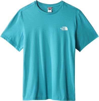 The North Face Simple Dome Tee SS18 - Harbor Blue - XXL}, Harbor Blue
