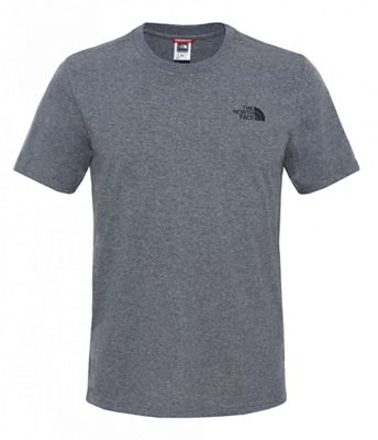 The North Face Simple Dome Tee SS18 - TNF Medium Grey Heather - S}, TNF Medium Grey Heather