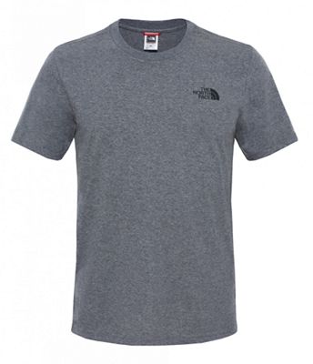 The North Face Simple Dome Tee SS18 - TNF Medium Grey Heather - M}, TNF Medium Grey Heather