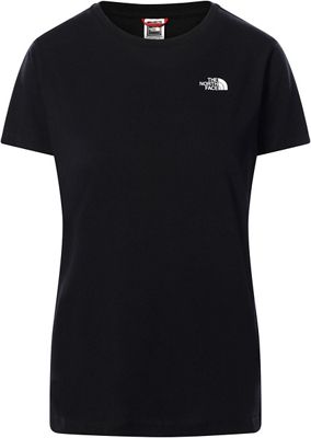The North Face Women's S-S Simple Dome Tee SS18 - TNF Black - S}, TNF Black