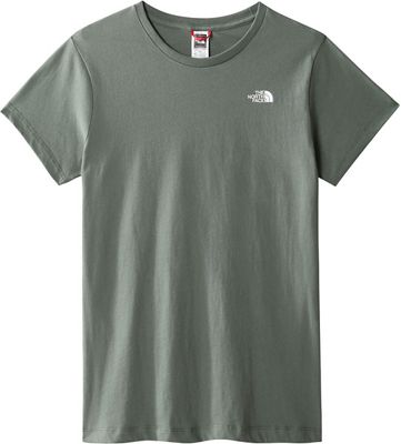 The North Face Women's S-S Simple Dome Tee SS18 - Thyme - M}, Thyme