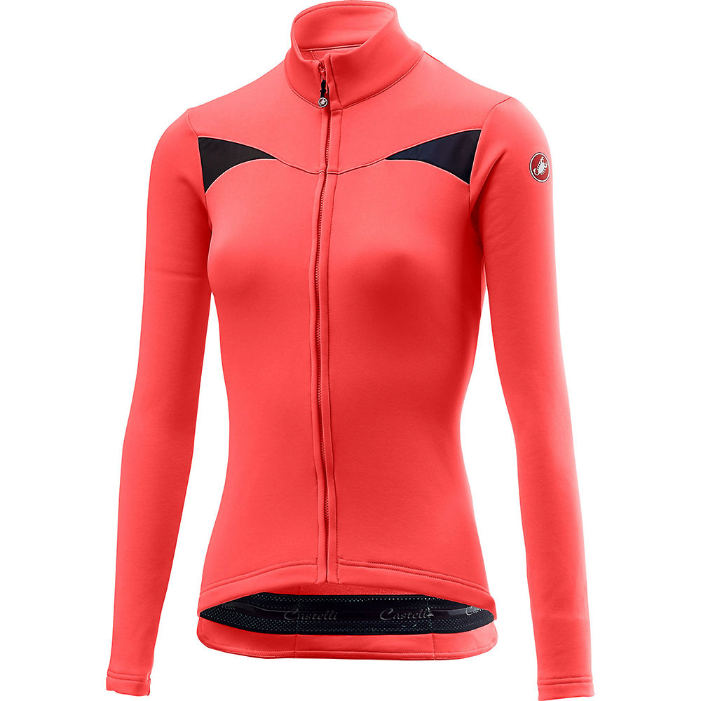 Maillot Femme Castelli Sinergia (manches longues) - Brilliant Pink