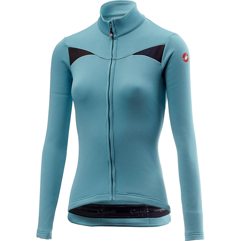 Maillot Femme Castelli Sinergia (manches longues) - Dark Celeste - XL