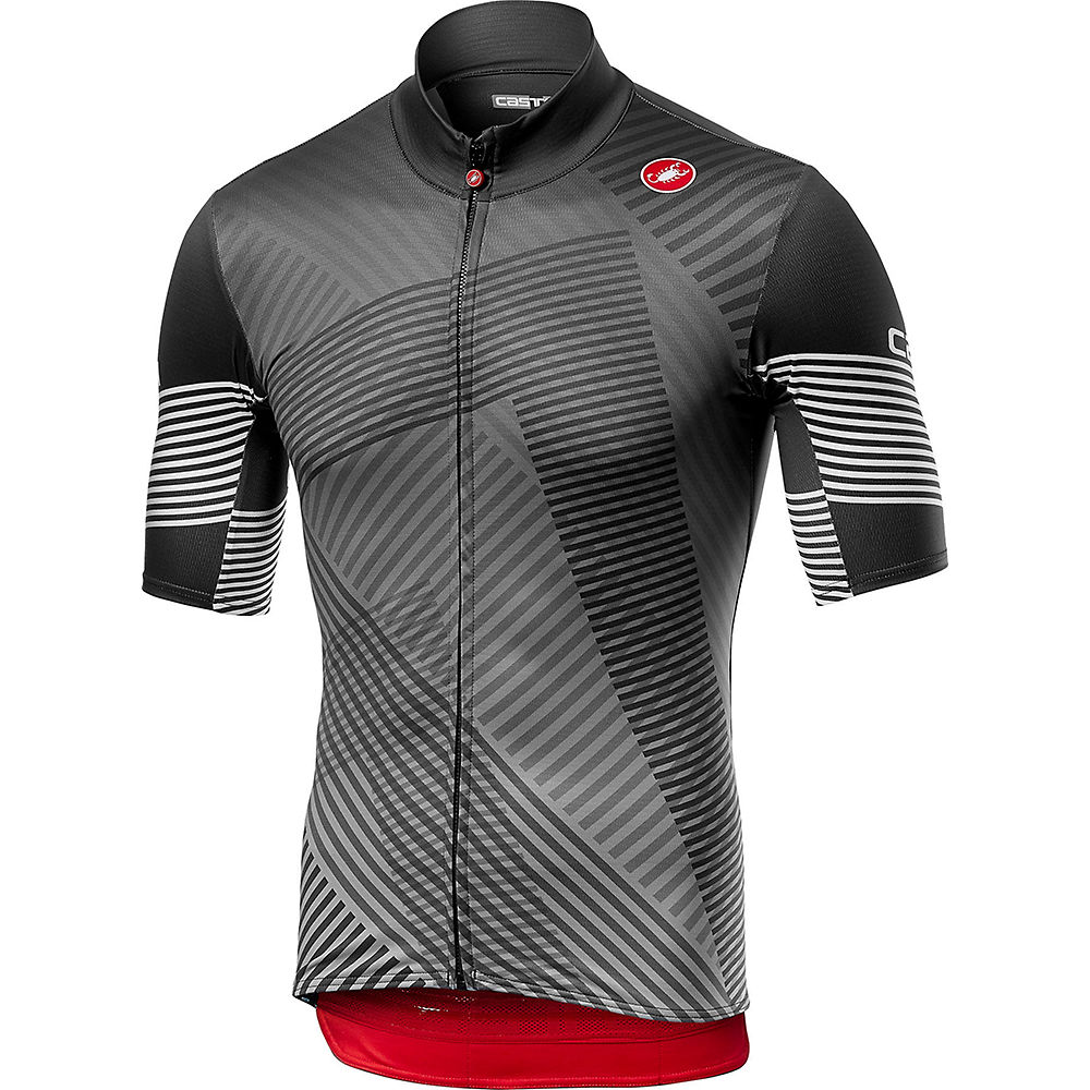 Maillot Castelli Mid Weight (manches courtes) - Gris foncé