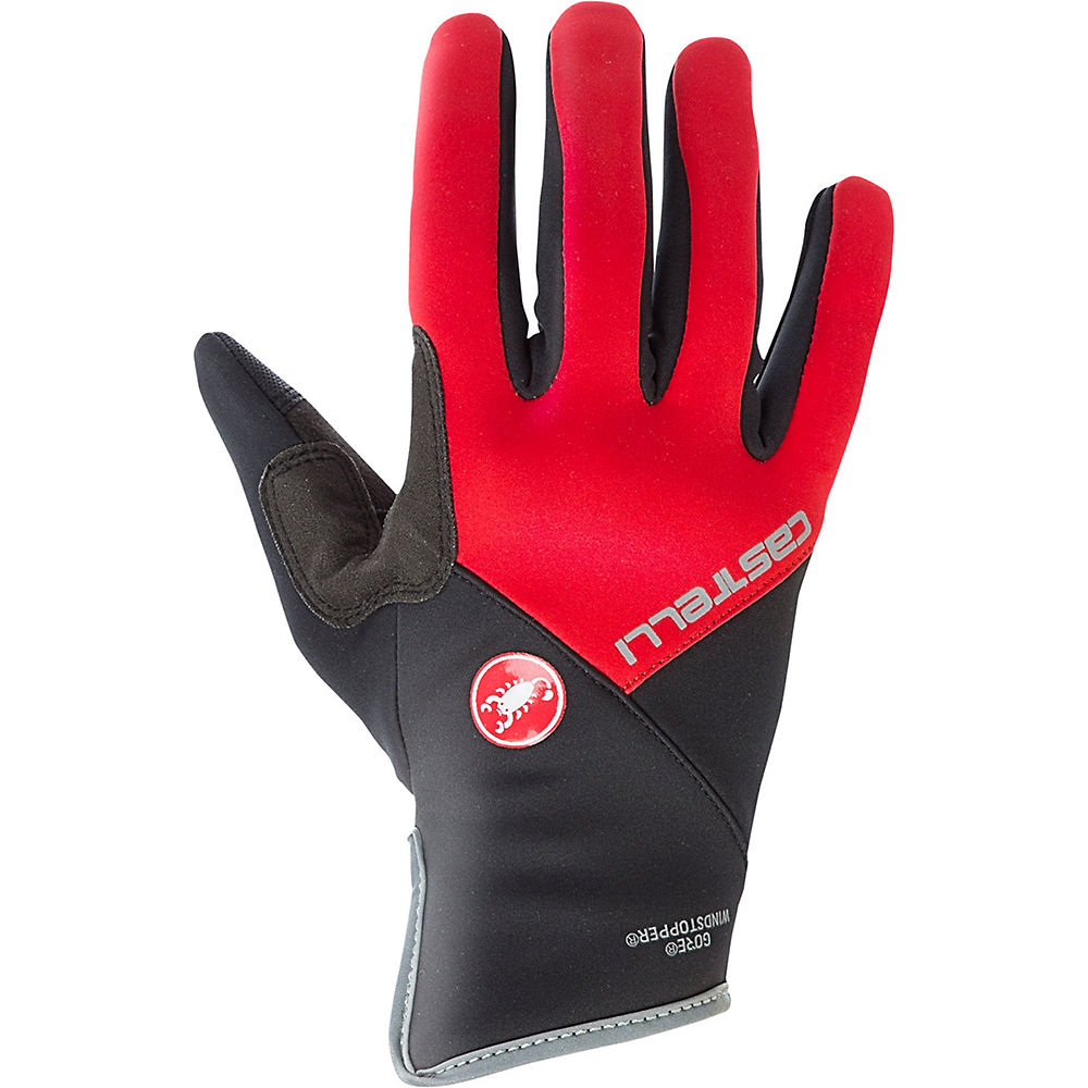 Castelli Women's Scalda Pro Gloves - Rouge-Noir - XS