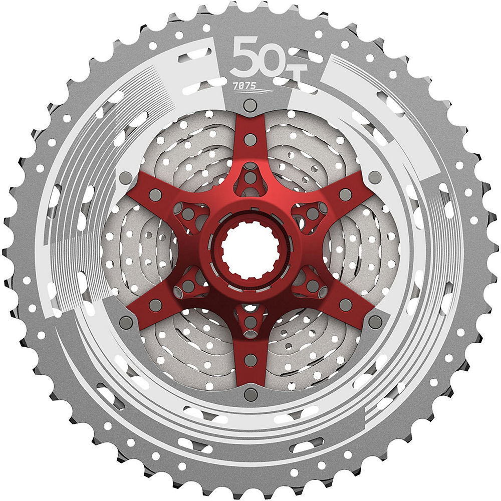 Cassette SunRace RX80 (11 vitesses) - Argent - 11-50t, Argent