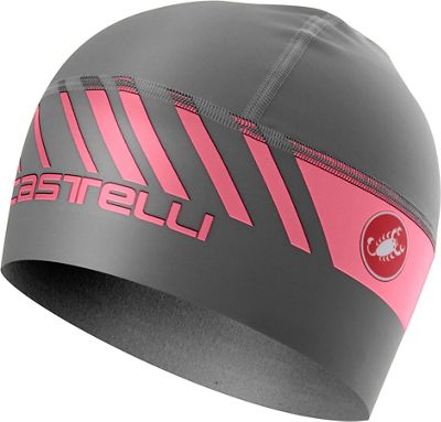 Cuffia Castelli Arrivo 3 Thermo  - Dark Gray-Giro Pink, Dark Gray-Giro Pink