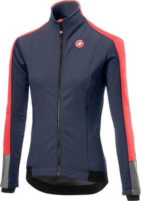 Veste Femme Castelli Mortirolo 3 - Dark Steel Blue/Brilliant Pink