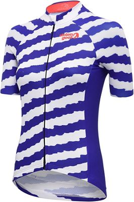 Maglia donna Stolen Goat Bodyline Shadow (maniche corte)  - Blu/Bianco - XS, Blu/Bianco