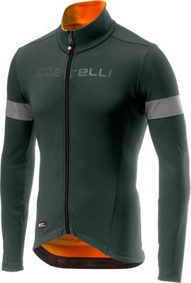 Maglia Castelli Nelmezzo ROS  - Forest Gray-Orange, Forest Gray-Orange