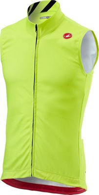 Gilet Castelli Pro (thermique, sans manches) - Jaune Fluo