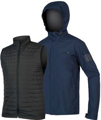 Veste Endura Urban (3 en 1, imperméable) - Marine - XL