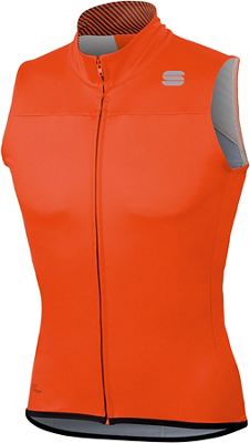 Gilet Sportful BodyFit Pro Windstopper - Orange SDR/Noir - M