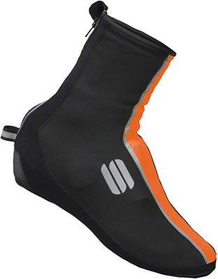 Copriscarpe Sportful Reflex 2 Windstopper  - BLACK-ORANGE SDR - M, BLACK-ORANGE SDR