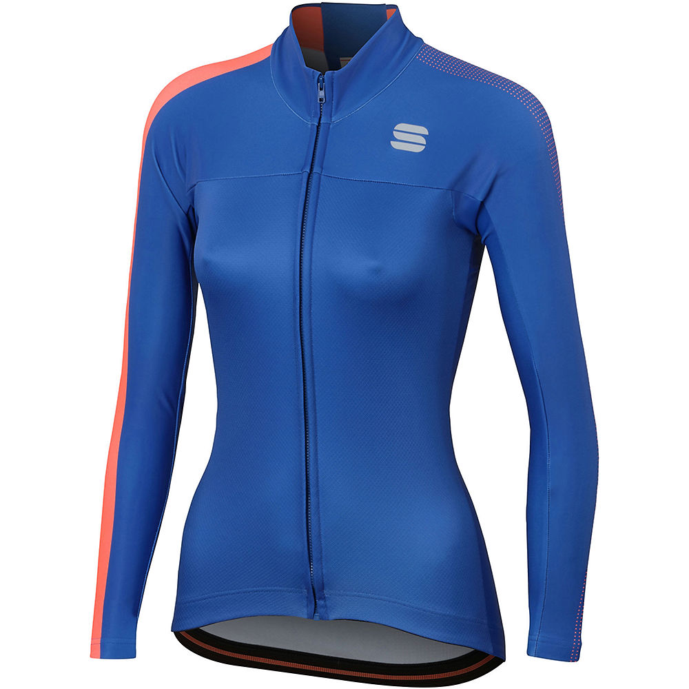 Sportful Women's BodyFit Pro Long Sleeve Jersey - Bleu