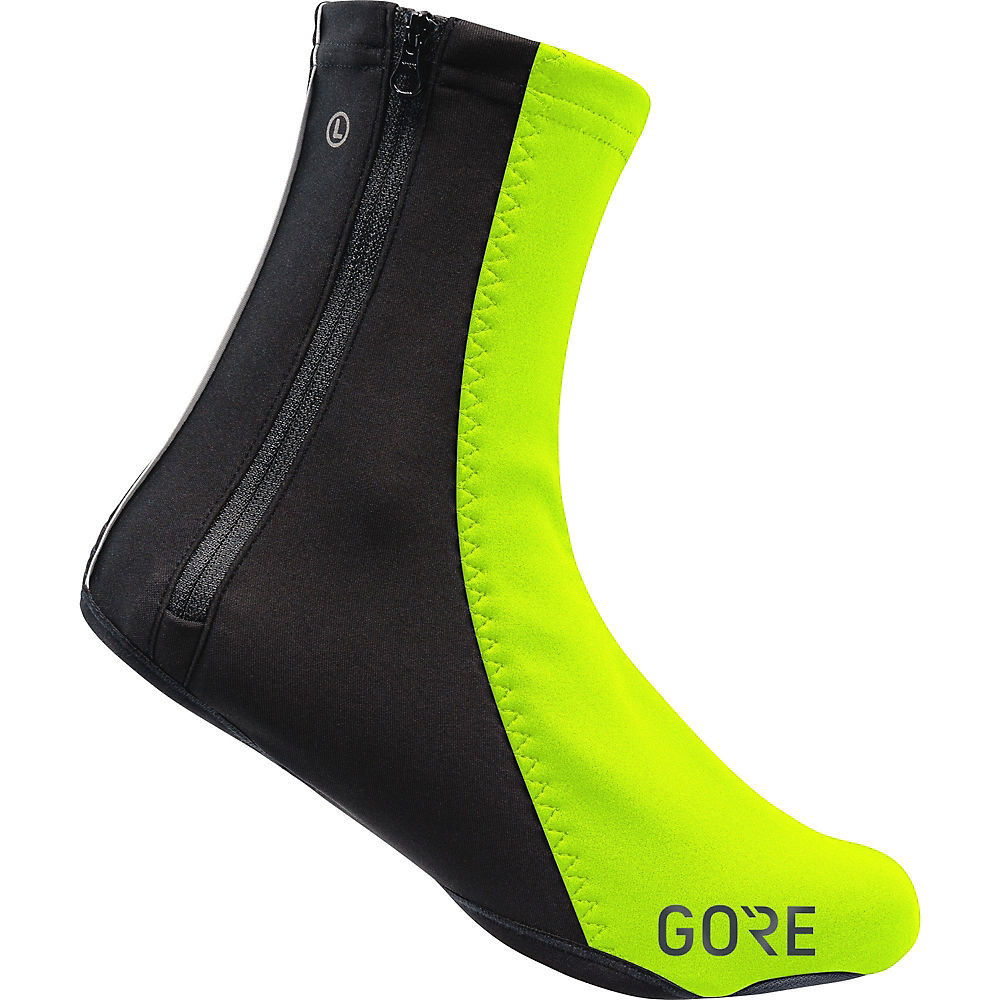 Gore Wear C5 Windstopper Thermo Overshoes - Neon Yellow/Noir