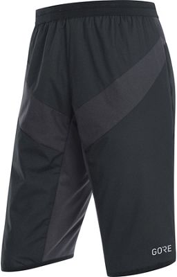 Gore Wear C5 Windstopper Insulated Shorts - Noir/Terra Grey - M