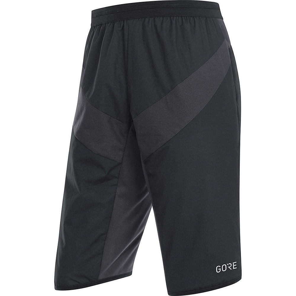 Gore Wear C5 Windstopper Insulated Shorts - Noir/Terra Grey - M