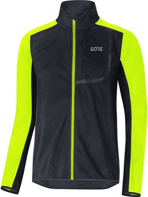 Veste Gore Wear C3 (coupe-vent) - Noir/Neon Yellow - M