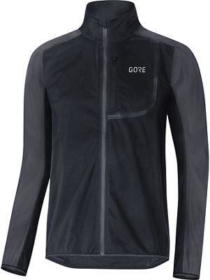Gore Wear C3 Windstopper Jacket - Black-Terra Grey - M}, Black-Terra Grey