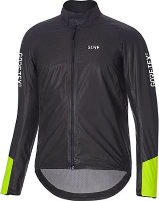 Gore Wear C5 SHAKEDRY 1985 Insulated Viz Jacket - Noir/Neon Yellow