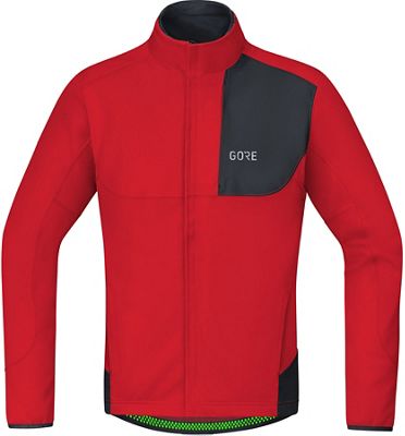 Giacca Gore Wear C5 Windstopper Thermo Trail - rosso - nero, rosso - nero