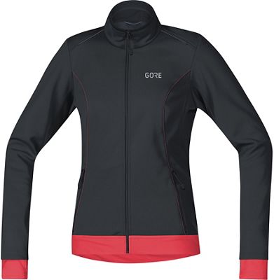 Veste Femme Gore Wear C3 Windstopper (thermique) - Black-Hibiscus Pink