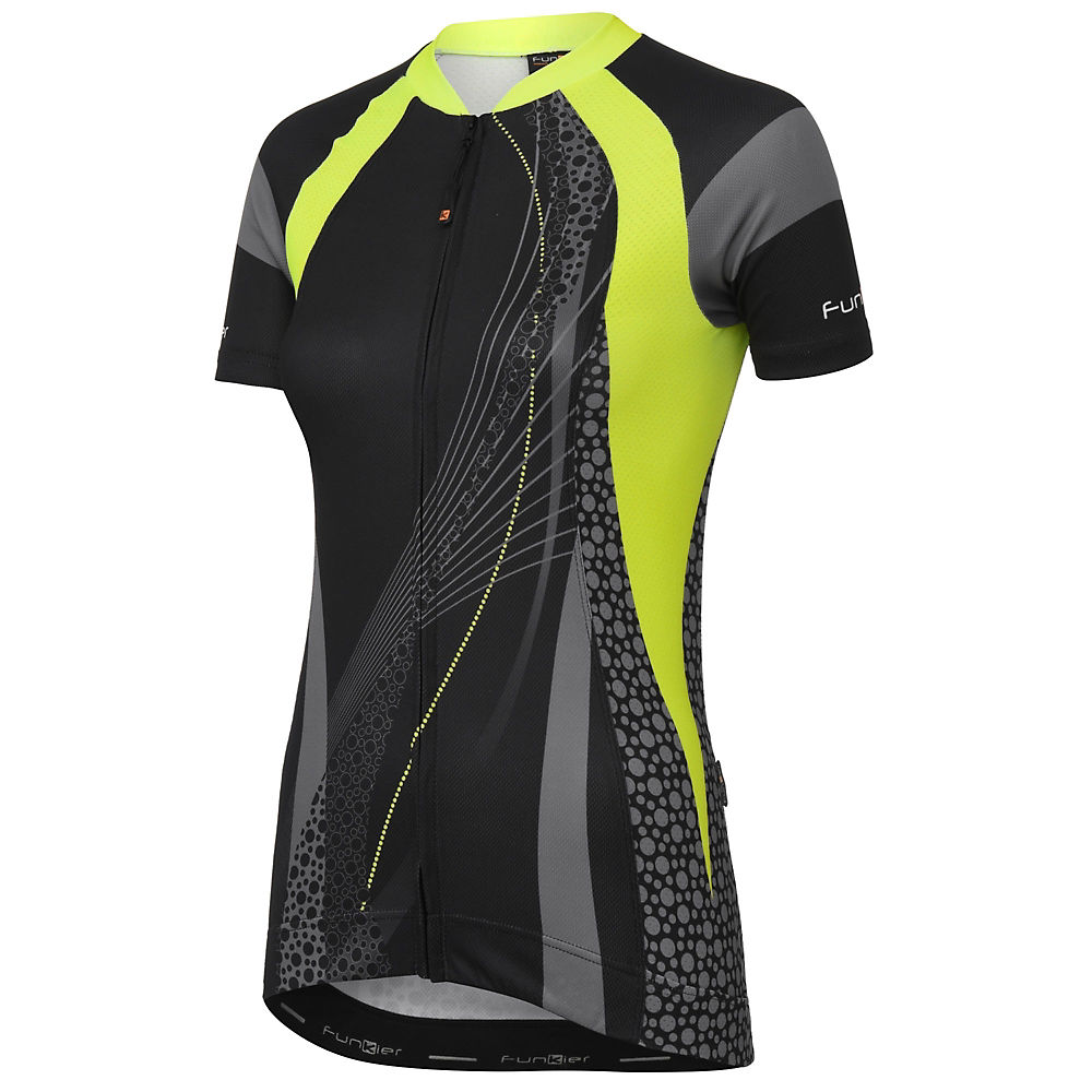 Funkier Ladies Short Sleeve Jersey - Noir - XS, Noir