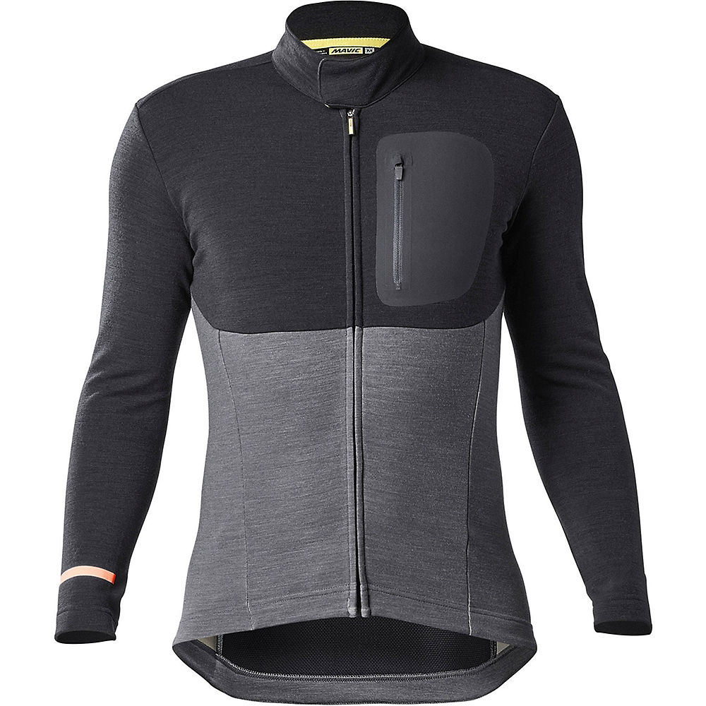 Maillot Mavic All Road (thermique, à manches longues) - Noir/Asphalt