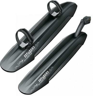 SKS Fatboard Fatbike Mudguard Set - Noir, Noir