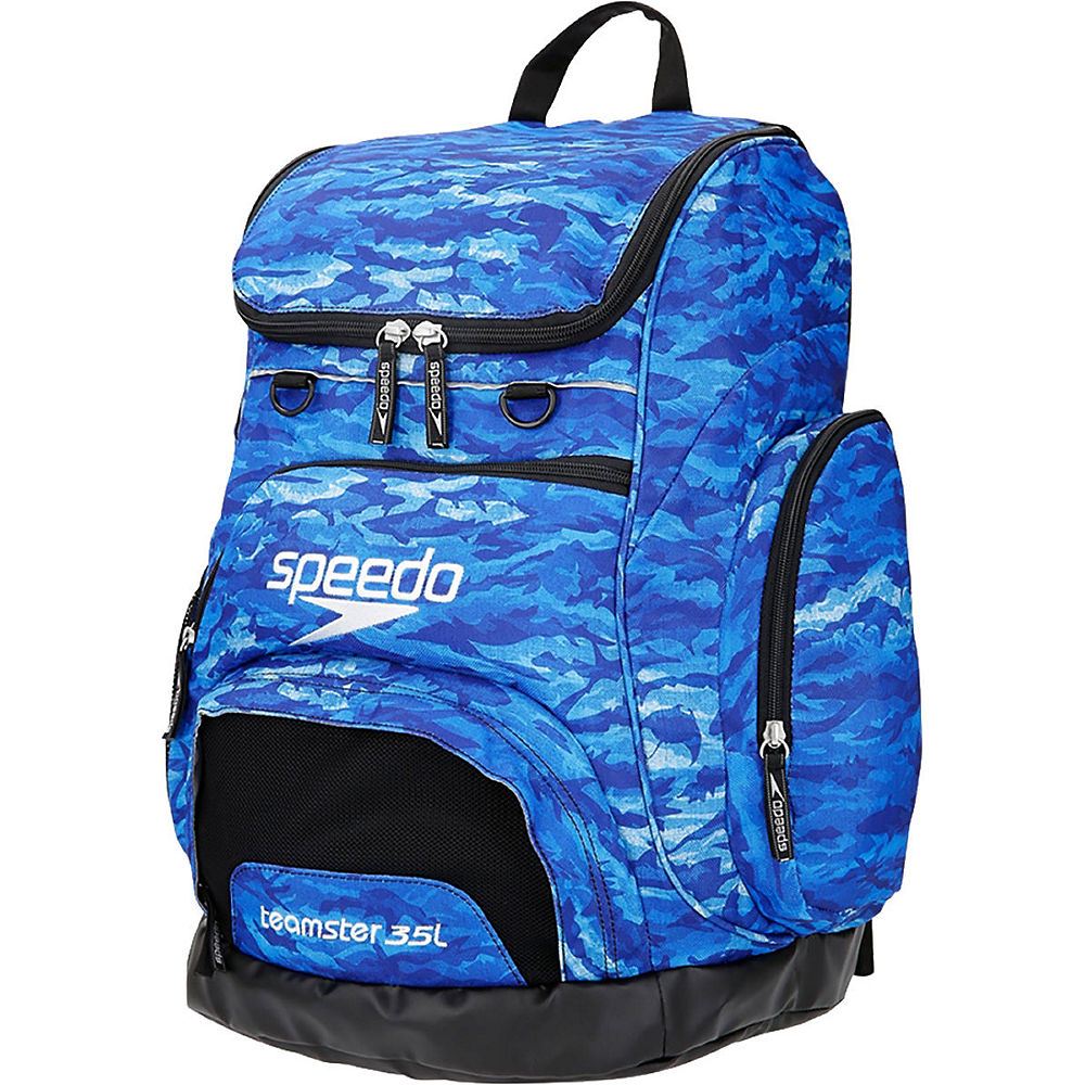 Zaino Speedo Teamster Rucksack 35L - Sea Life - Navy - Blue - One Size, Sea Life - Navy - Blue