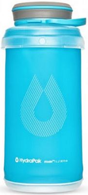 Hydrapak STASH BOTTLE 1 Ltr SS18 - Malibu Blue, Malibu Blue