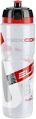 Elite MaxiCorsa 950ml Water Bottle - Clear-Red Logo - 950}, Clear-Red Logo