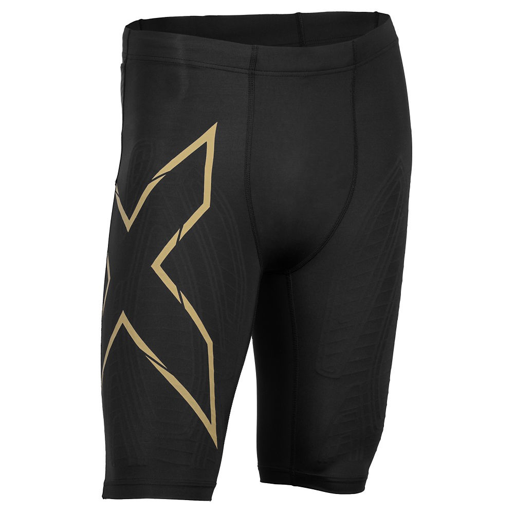 Cuissard de compression 2XU MCS Run - Noir/Or, Noir/Or