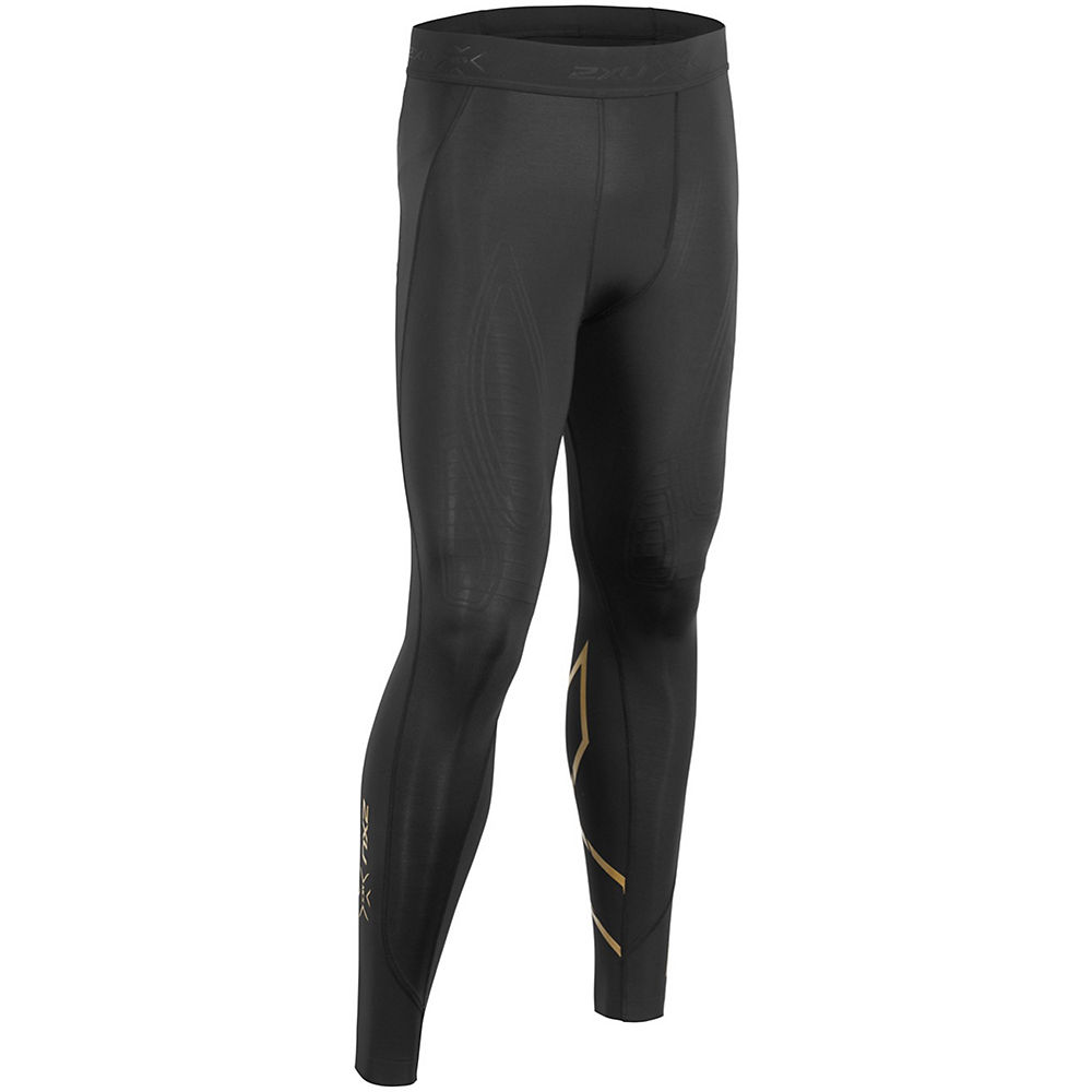Collant de compression 2XU MCS Cross Training - Noir/Or - XL, Noir/Or