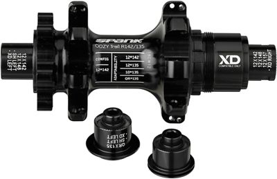 Spank Oozy XD Rear Hub - Noir - 12x135-142mm, Noir