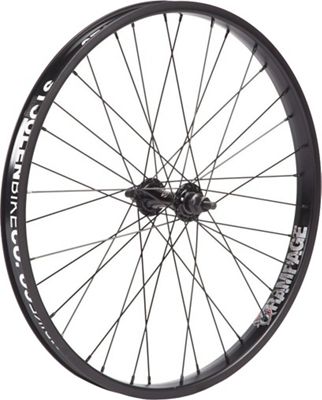 Stolen 22" Rampage Front BMX Wheel - Black, Black