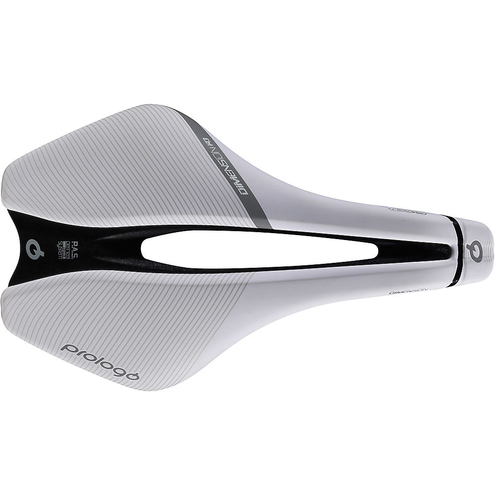 PROLOGO Dimension Saddle (T4.0 Rails) - Blanc-Noir - 143mm Wide, Blanc-Noir