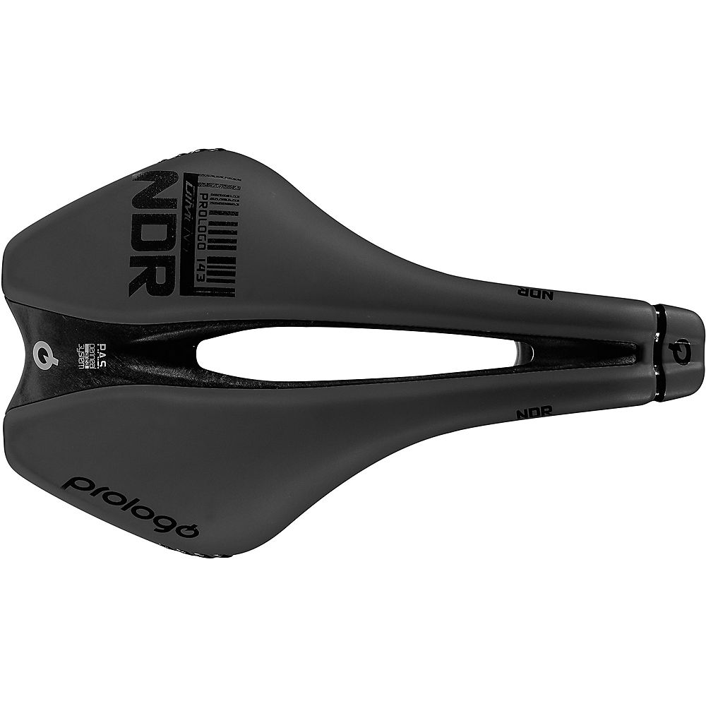 PROLOGO Dimension-NDR Bike Saddle (Tirox Rails) - Anthracite-Black - 245 x 143mm}, Anthracite-Black