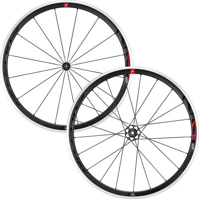 Fulcrum Racing 4 C17 Road Wheelset - Black-Multi - Camapagnolo}, Black-Multi