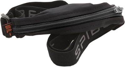 SPIBelt Running Belt with Large 8.9 Inch Pocket - Black-Black Zip - One Size, Black-Black Zip